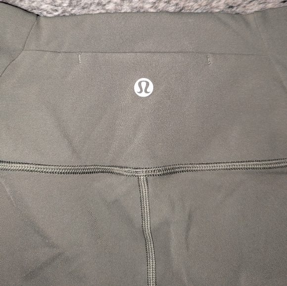 Lululemon Wunder Under Hi-Rise Tight Mesh Green Women's 6 - Picture 9 of 12